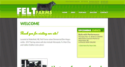 Desktop Screenshot of feltfarms.com